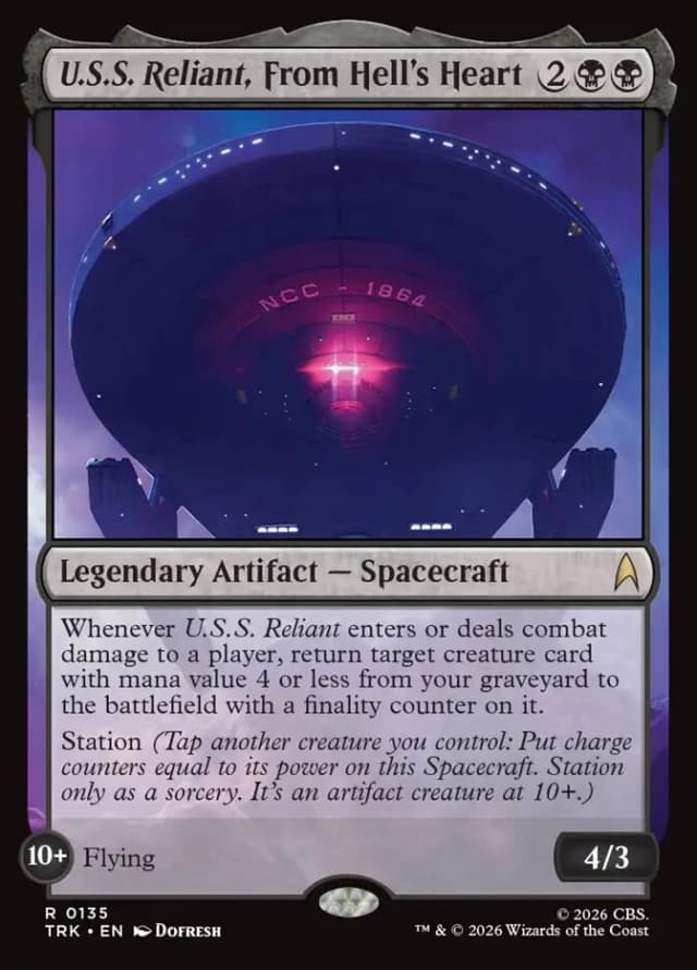 U.S.S. Reliant, From Hell's Heart image