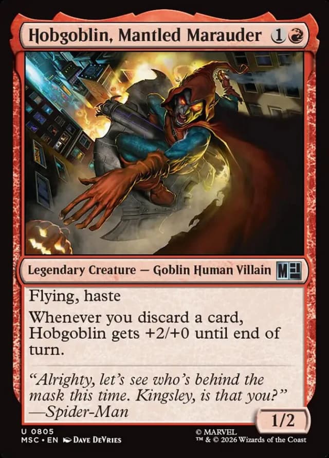 Hobgoblin, Mantled Marauder image