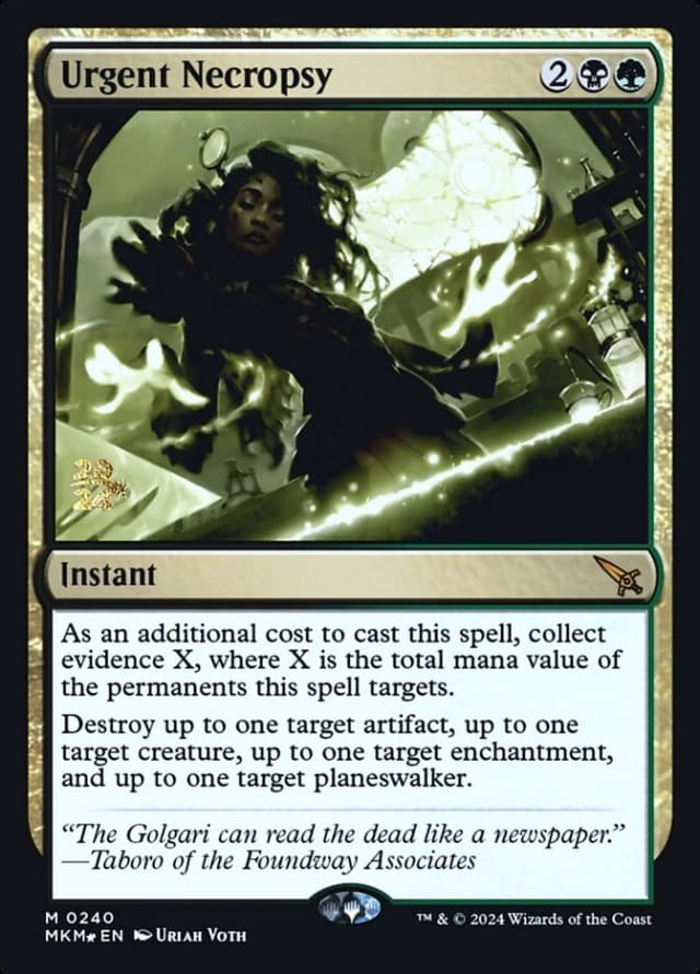 Urgent Necropsy image