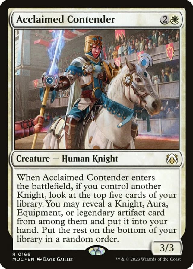 Acclaimed Contender image