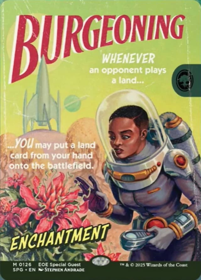 Burgeoning image