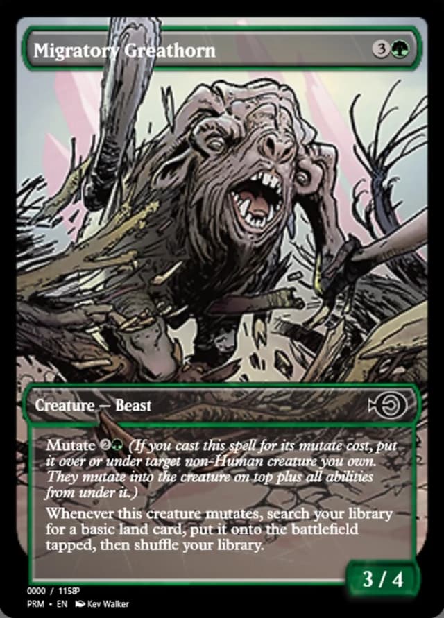 Migratory Greathorn image