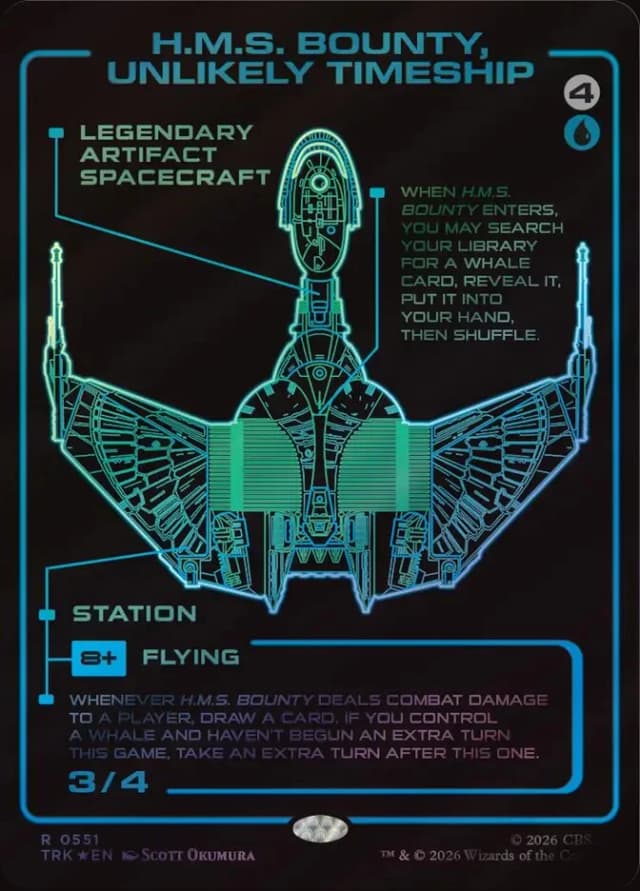 H.M.S. Bounty, Unlikely Timeship image