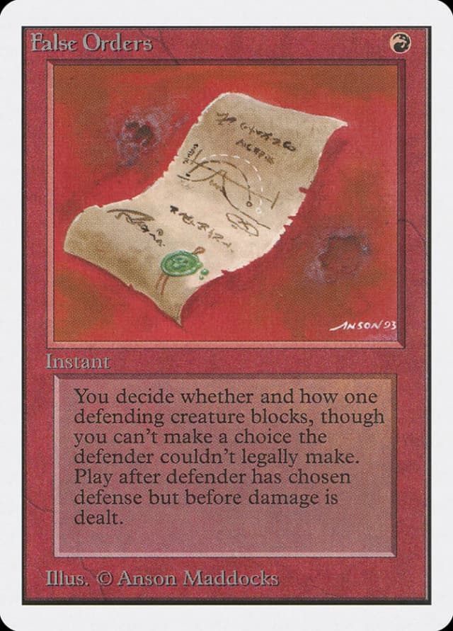 False Orders image