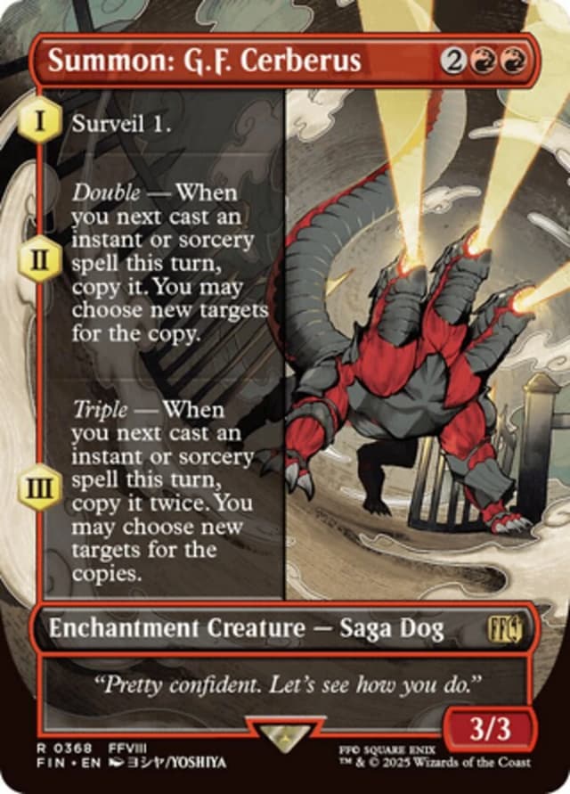 Summon: G.F. Cerberus image