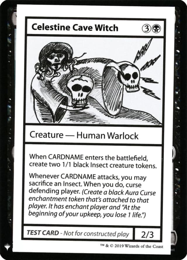 Celestine Cave Witch image