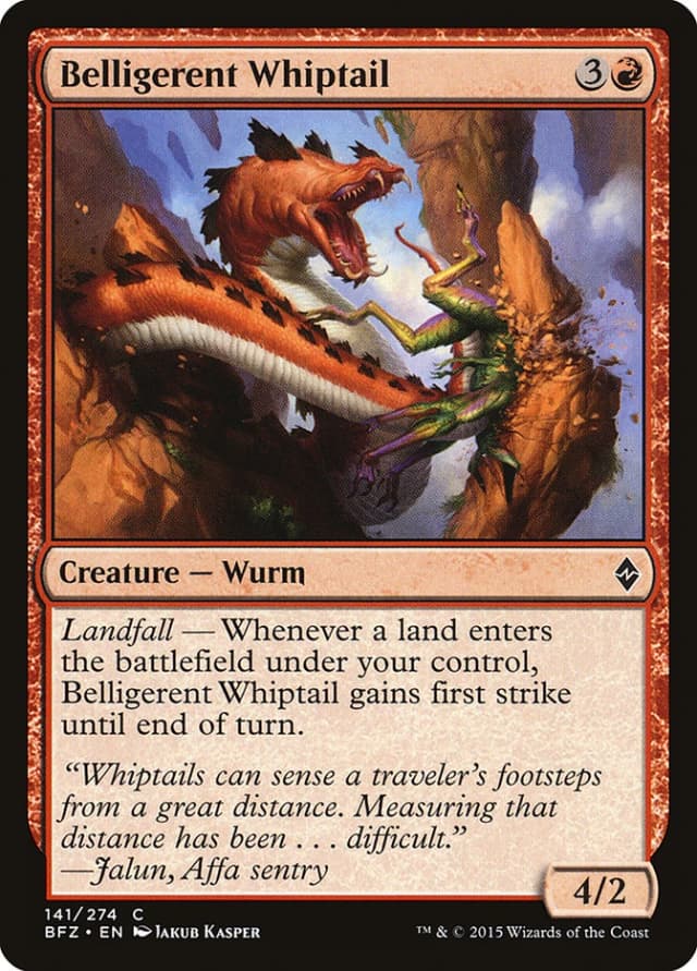 Belligerent Whiptail image