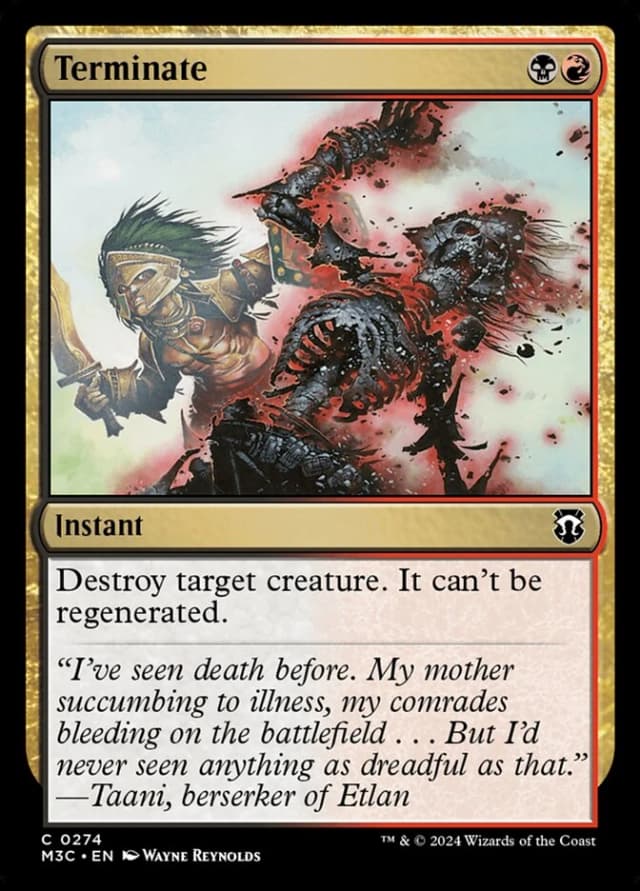Terminate image