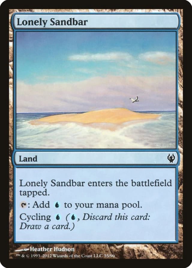 Lonely Sandbar image