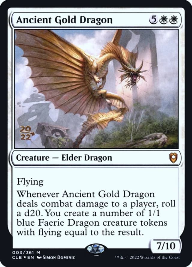 Ancient Gold Dragon image