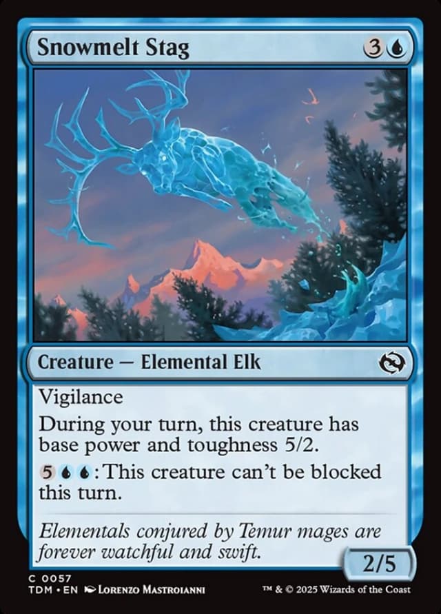 Snowmelt Stag image