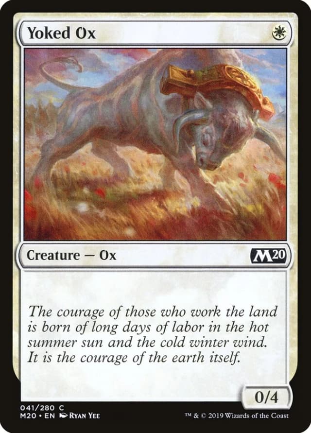 Yoked Ox image