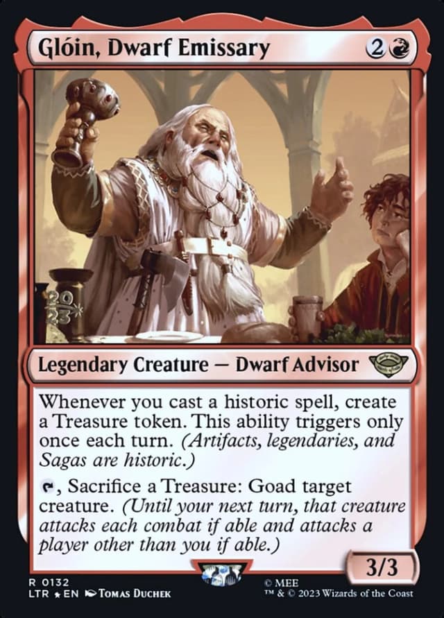 Glóin, Dwarf Emissary image