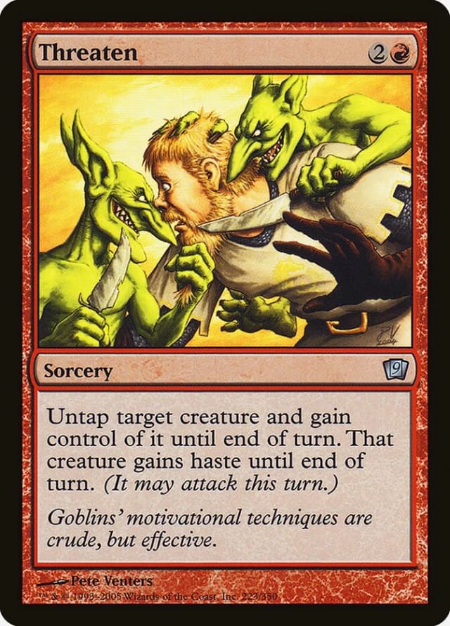 Threaten image