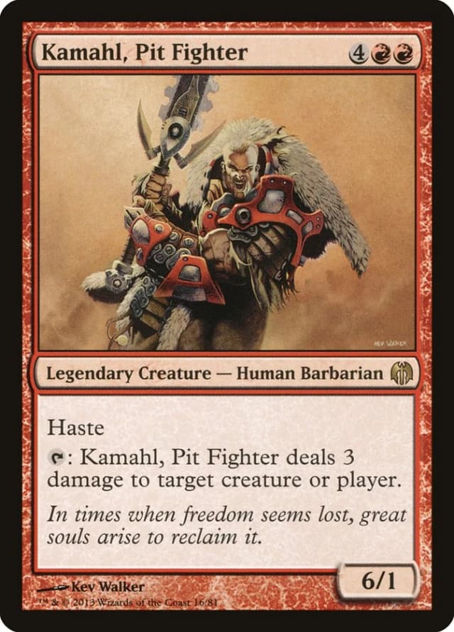 Kamahl, Pit Fighter image