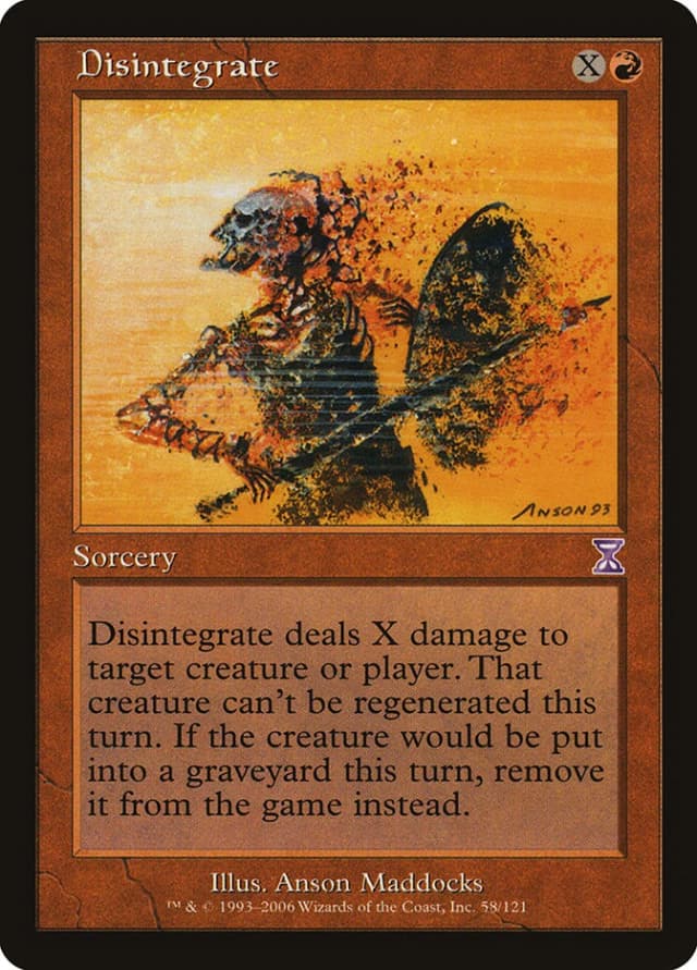 Disintegrate image