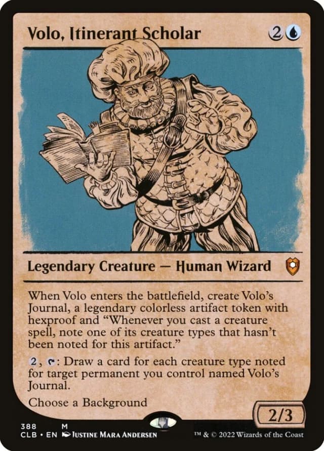 Volo, Itinerant Scholar image