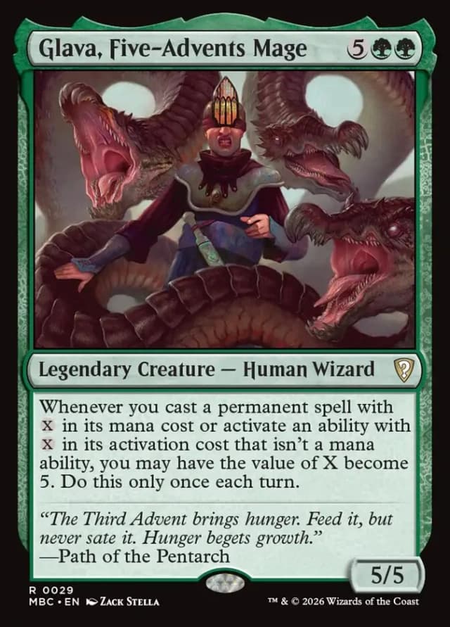 Glava, Five-Advents Mage image