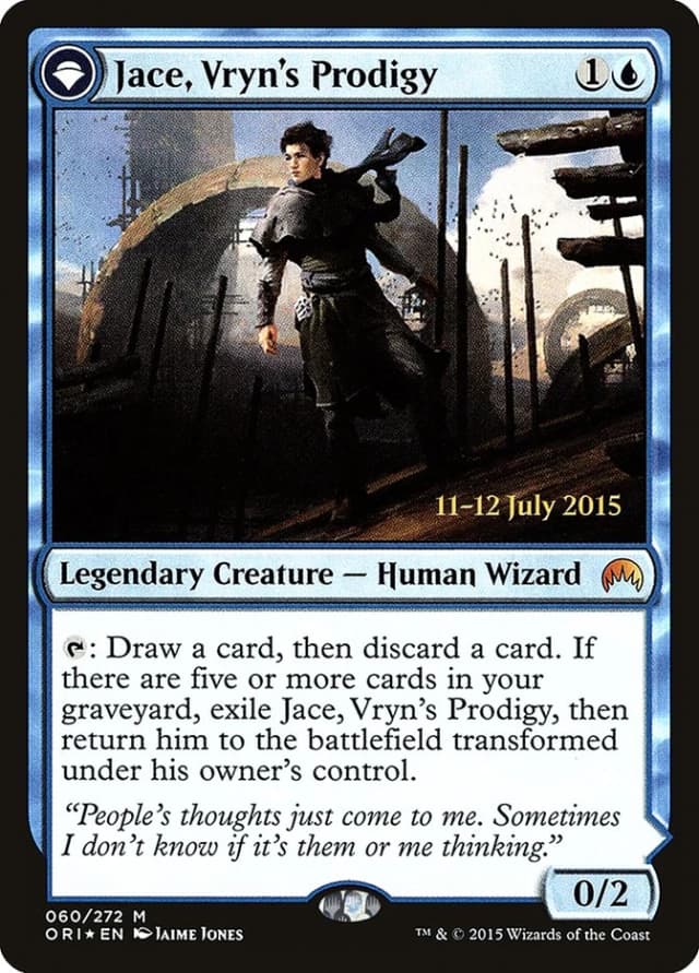 Jace, Vryn's Prodigy // Jace, Telepath Unbound image