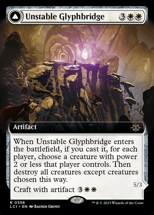 Unstable Glyphbridge // Sandswirl Wanderglyph image
