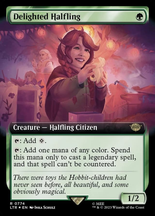 Delighted Halfling image