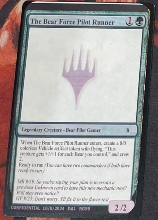 The Bear Force Pilot Runner image