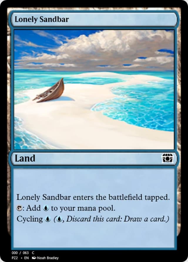 Lonely Sandbar image