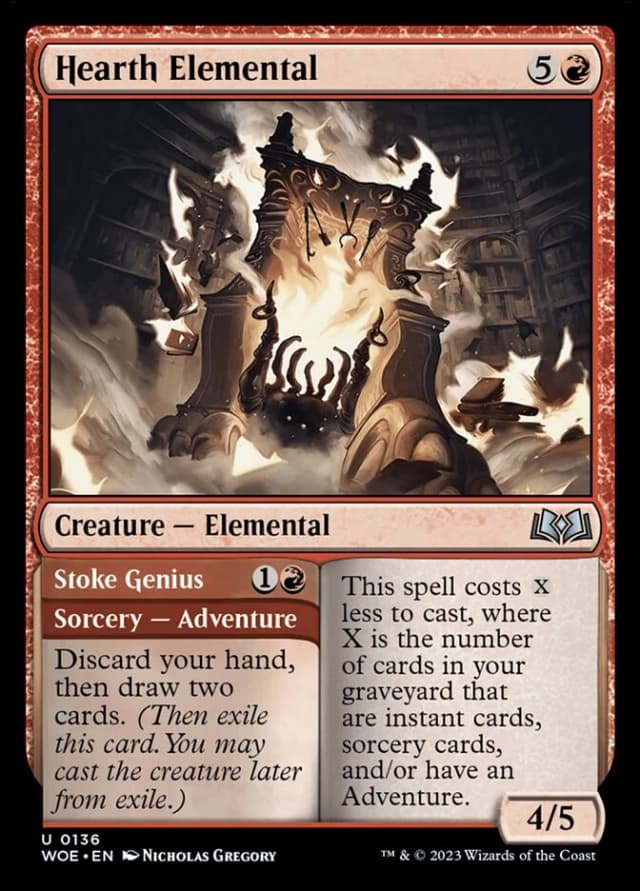 Hearth Elemental // Stoke Genius image