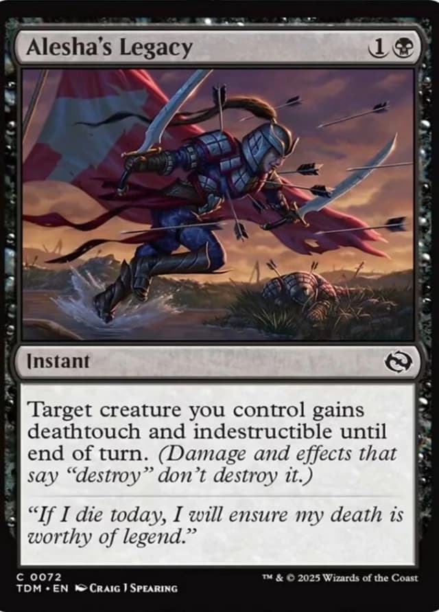 Alesha's Legacy image