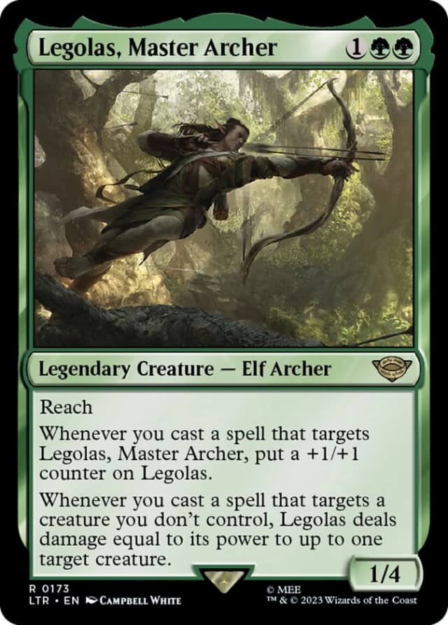 Legolas, Master Archer image