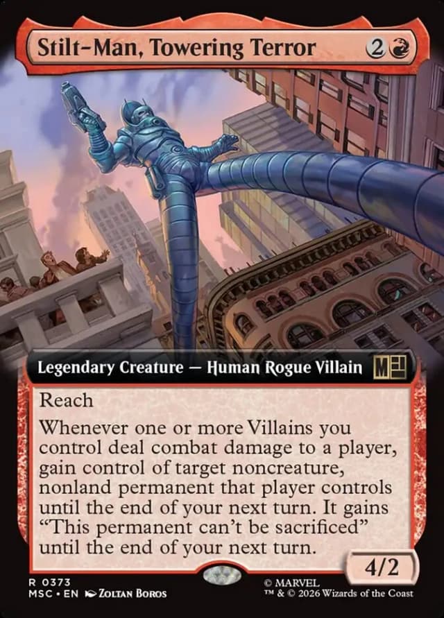 Stilt-Man, Towering Terror image