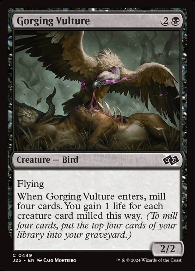 Gorging Vulture image
