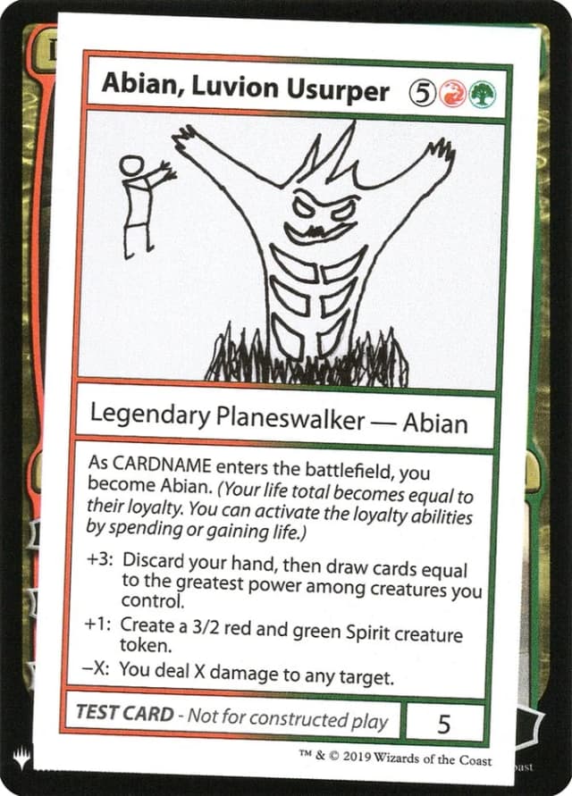 Abian, Luvion Usurper image