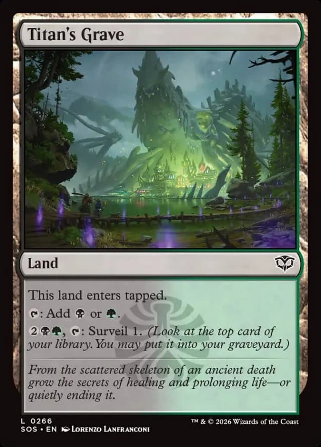 Titan's Grave image