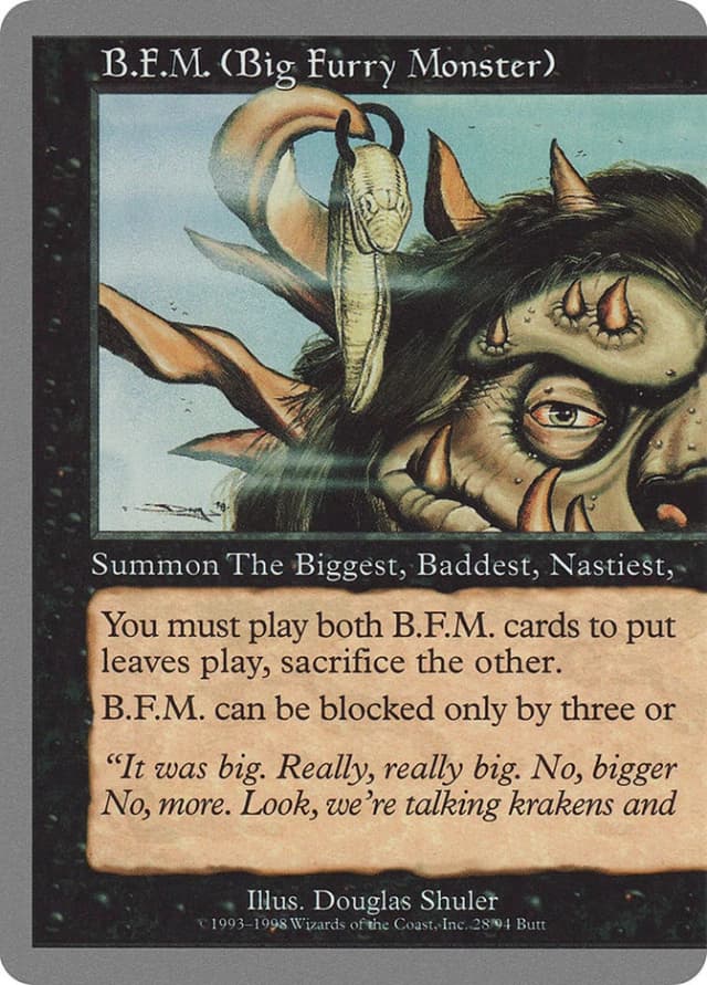 B.F.M. (Big Furry Monster) image