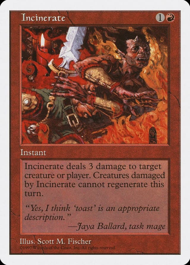 Incinerate image