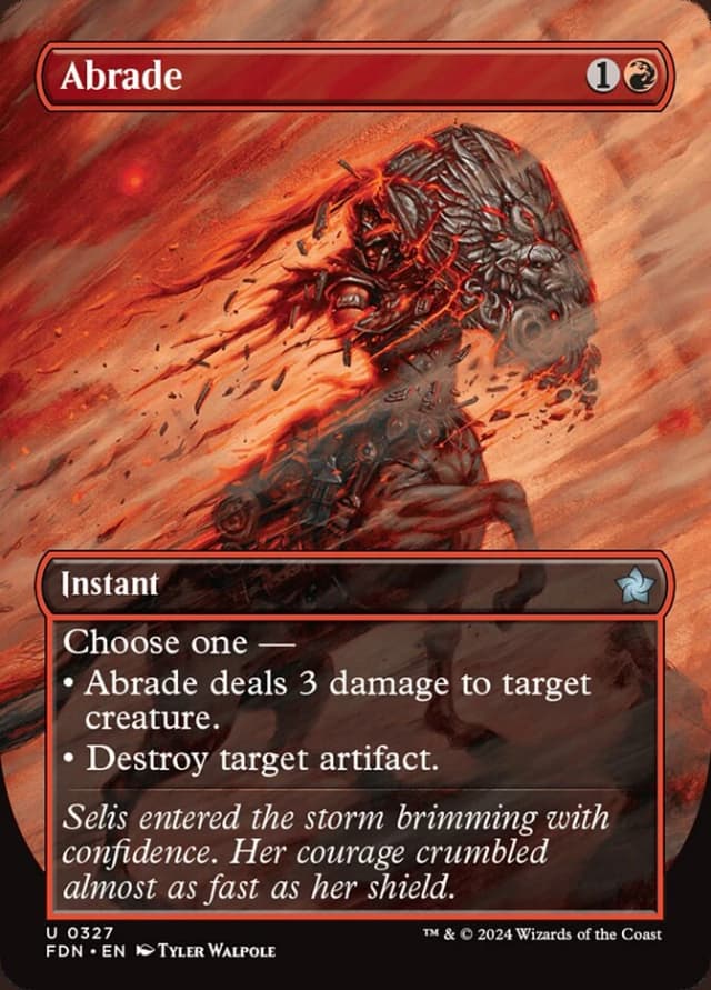 Abrade image