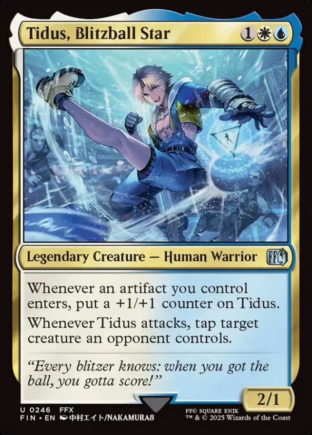 Tidus, Blitzball Star image