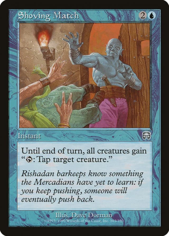 Shoving Match image