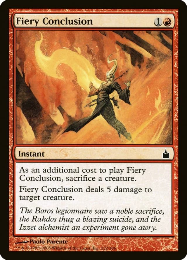 Fiery Conclusion image
