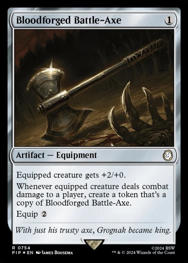 Bloodforged Battle-Axe image