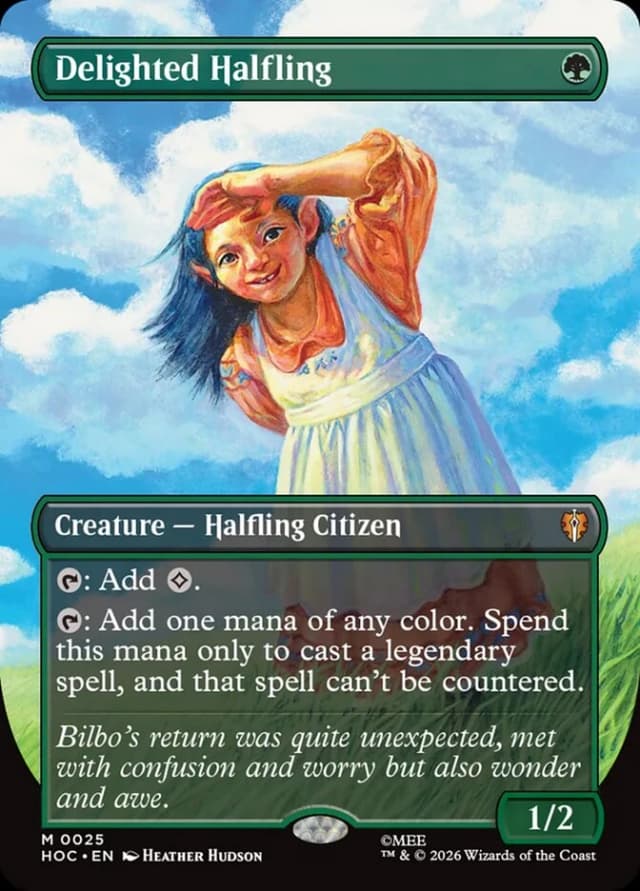 Delighted Halfling image