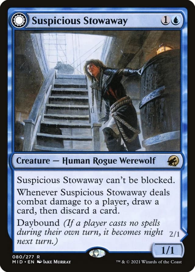 Suspicious Stowaway // Seafaring Werewolf image