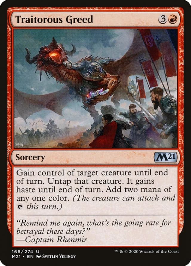 Traitorous Greed image