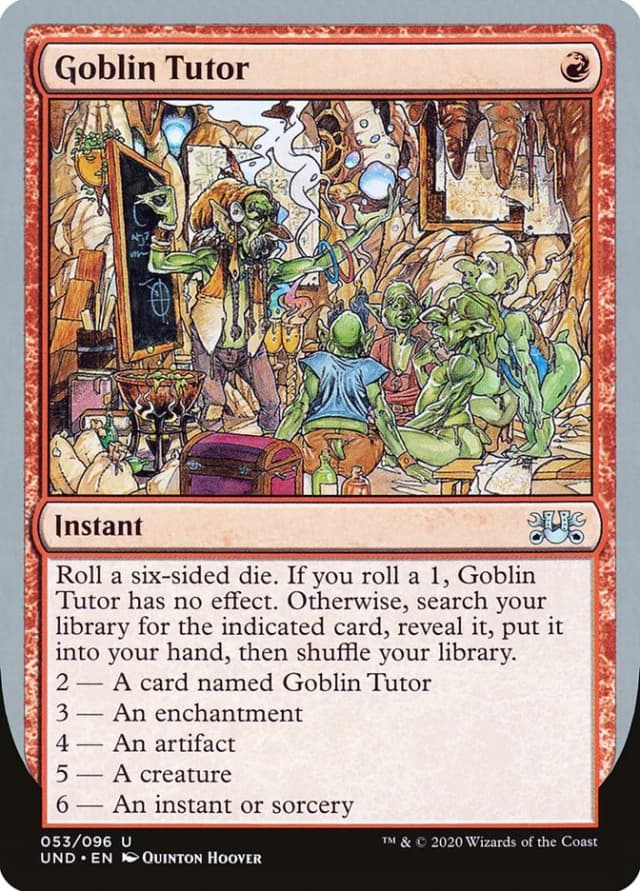 Goblin Tutor image