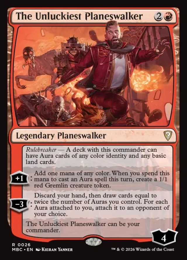 The Unluckiest Planeswalker image