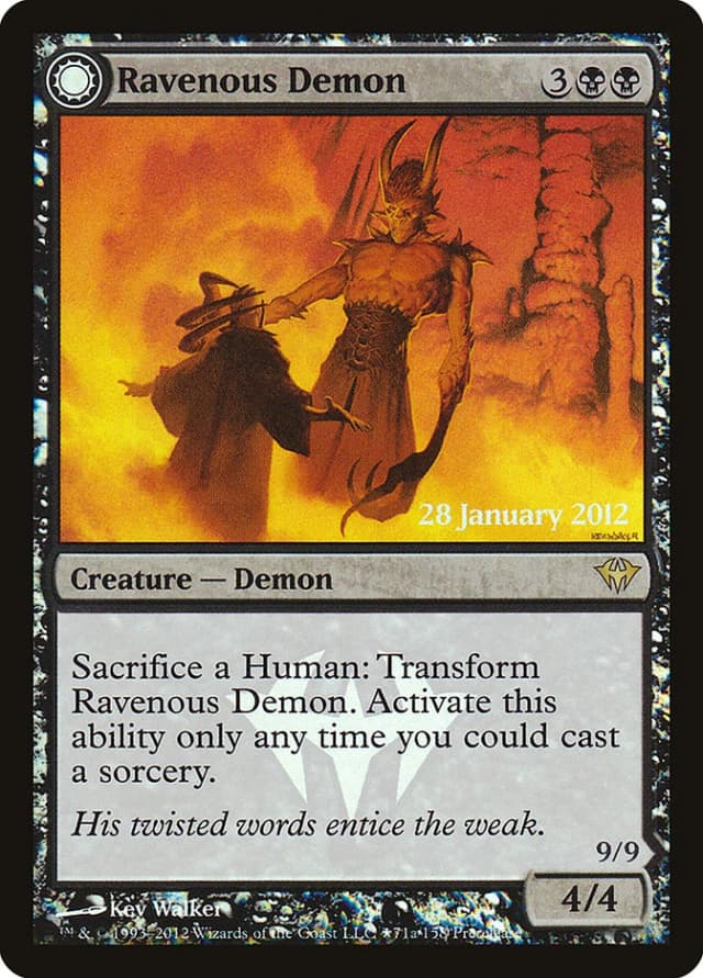 Ravenous Demon // Archdemon of Greed image