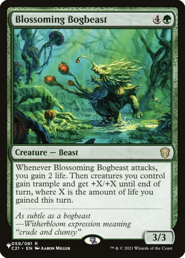 Blossoming Bogbeast image