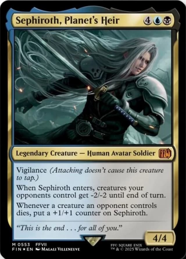 Sephiroth, Planet's Heir image