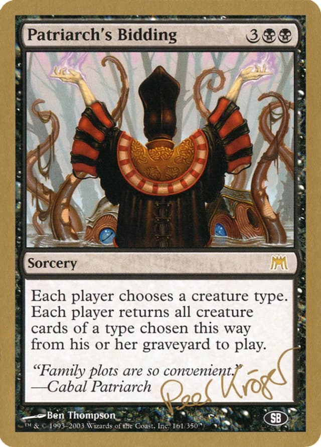 Patriarch's Bidding image